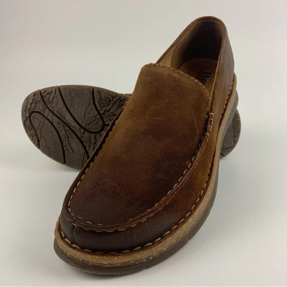 Born | Shoes | Born Baylor Mens Size Brown Distressed Suede  display picture 1